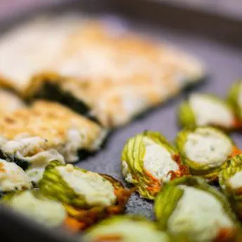 Fiori di zucca ripieni | Trattoria al fornello